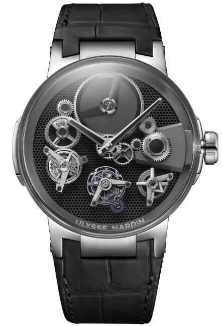 Ulysse Nardin Executive Skeleton Tourbillon Free Wheel 1760-176 Replica Watch